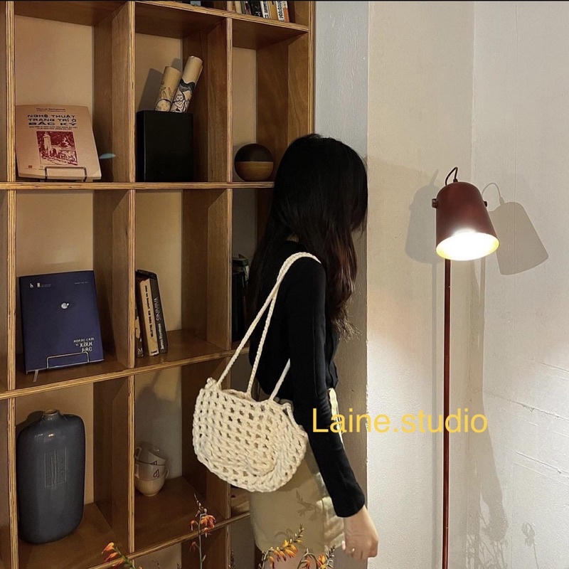 NETBAG- TÚI LƯỚI MÓC ĐEO 2 KIỂU, KÈM TÚI VẢI