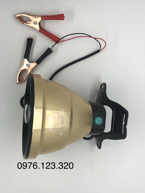 Đèn pin kẹp bình ắc quy  9-24V- G1202 200W