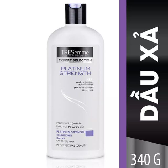 Dầu xả TRESEMME PLATINUM STRENGTH 340G