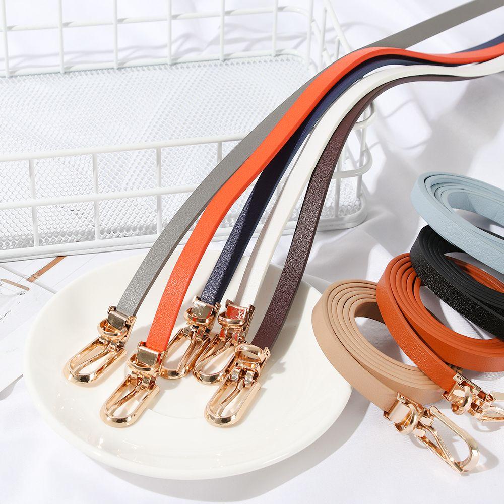 EUCA Thắt Lưng Mỏng Màu Sắc Ngọt Ngào Thời Trang Cho Nữ