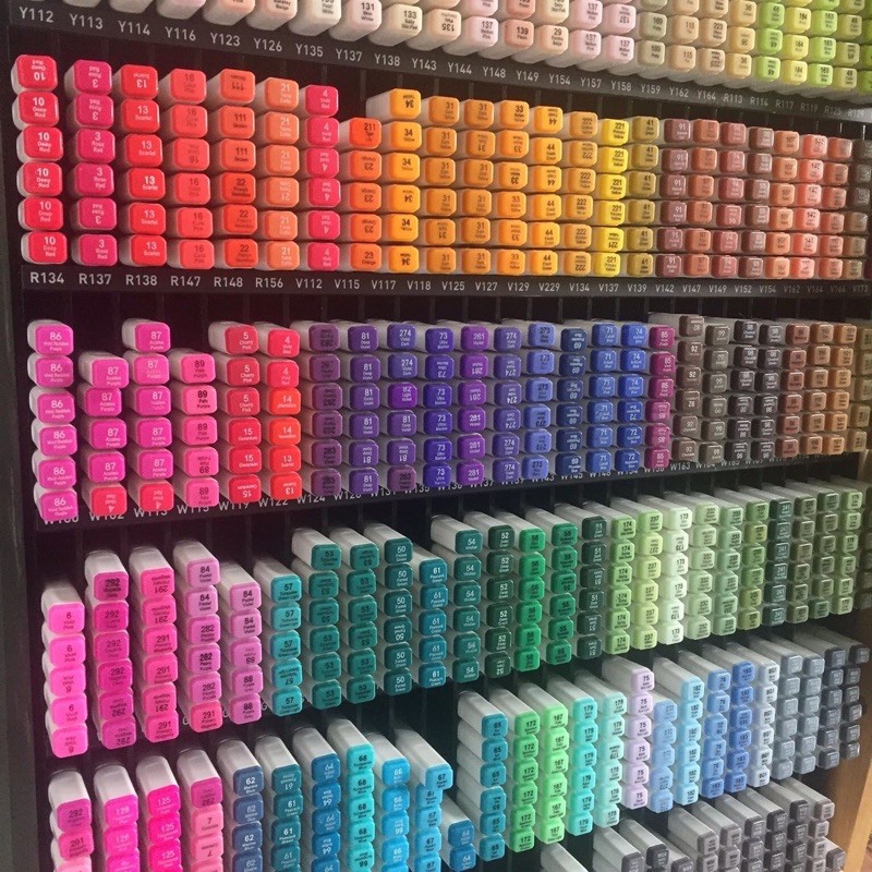 Set 10 Cây touchliit 6 Marker tự chọn màu