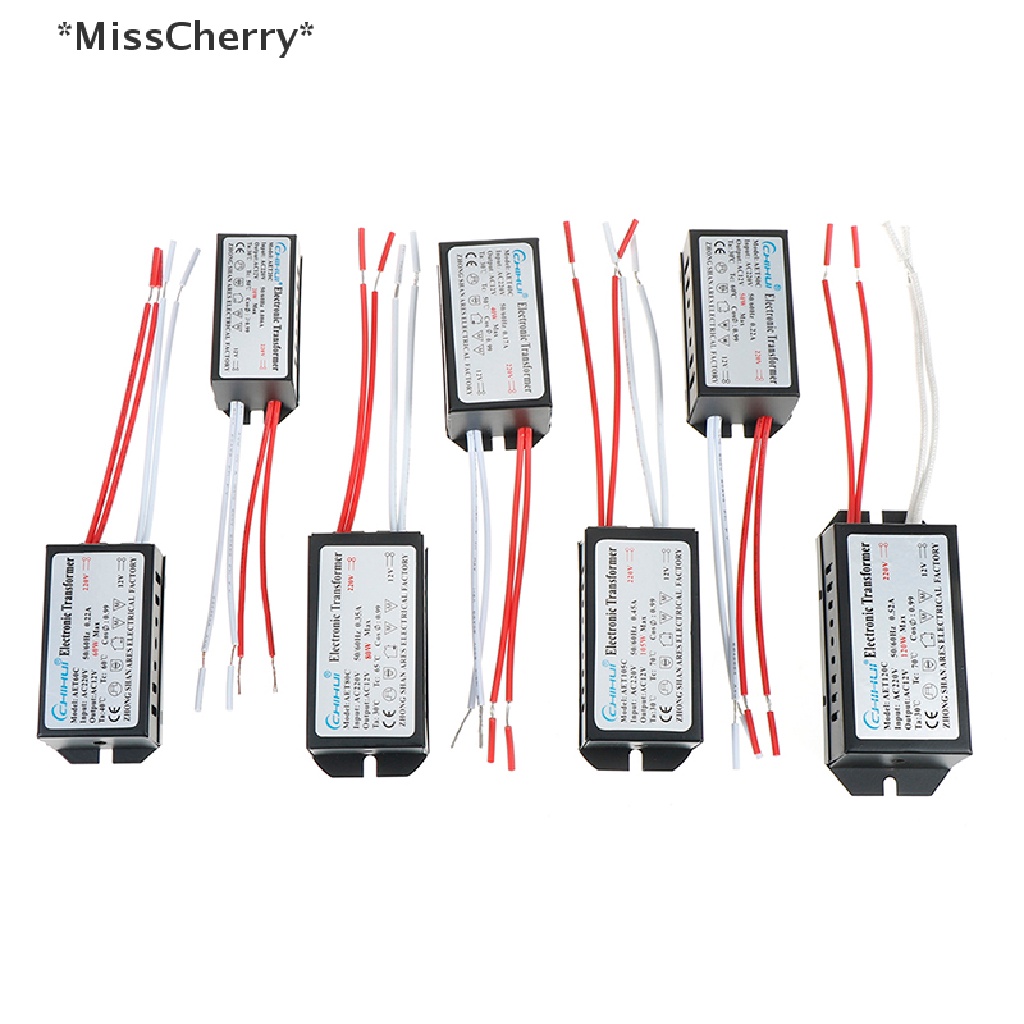 Biến áp điện tử bằng nhựa cho bóng đèn halogen 20W/40W/60W/80W/105W/120W/50W