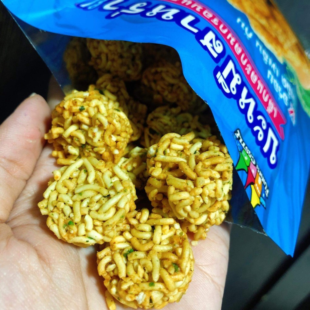 Combo 12 Gói Snack Mì Viên Thái Lan Vị Rong Biển (mì ăn liền) | BigBuy360 - bigbuy360.vn
