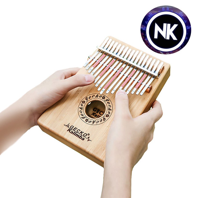 [Rẻ Vô Địch] Đàn Kalimba Gecko K17BA 17 Phím Gỗ Trúc (Cam Kết 100% Chính Hãng Nhập Khẩu Bởi Nắng Khuya Music)