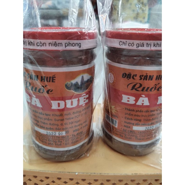 Mắm Ruốc Bà Duệ chính gốc 400gr đặc sản Huế