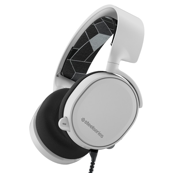 Tai nghe cao cấp SteelSeries Arctis 3 White 7.1 (61434) - Hàng chính hãng