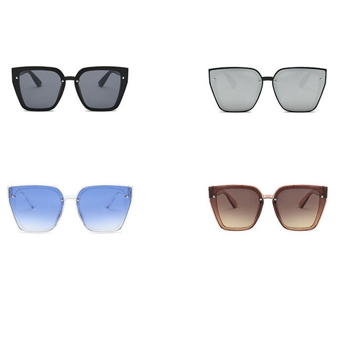 Kính mát nữ, mắt kiếng râm đen thời trang nhiều màu chống nắng uv400 có hộp K344 | BigBuy360 - bigbuy360.vn