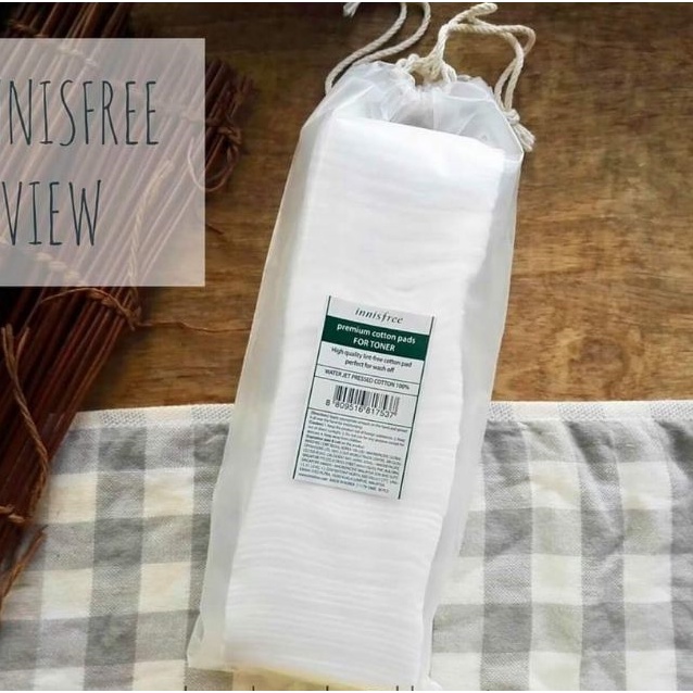 Bông Tẩy Trang Innisfree Premium Cotton Pads For Toner