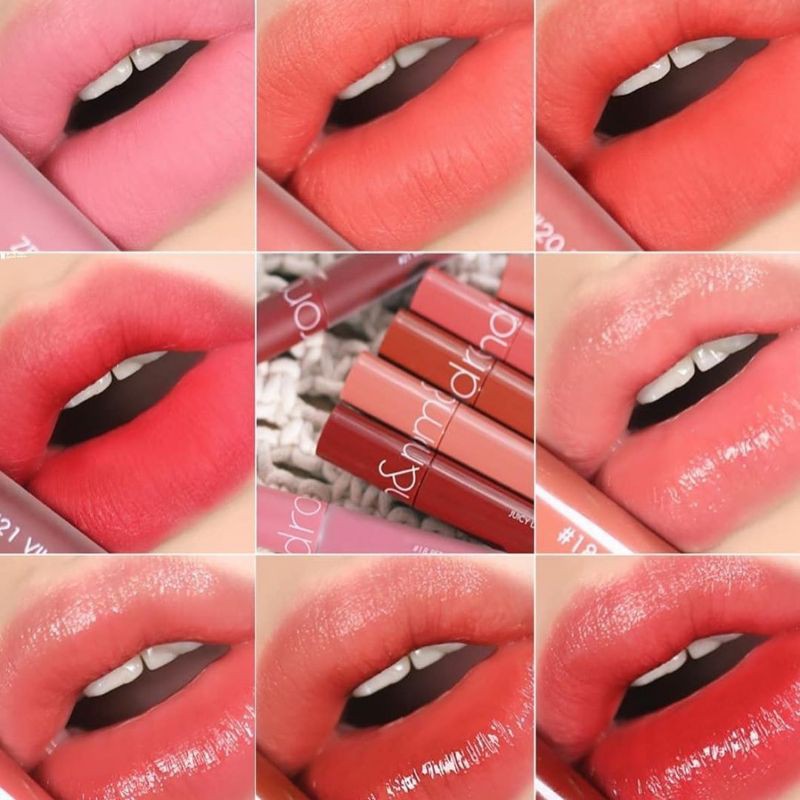 ✨SON ROMAND JUICY LASTING TINT RIPE FRUIT vs VELVET TINY AUTUMN VIBE