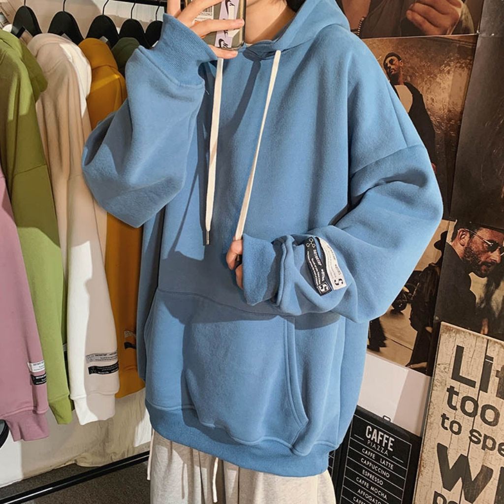 Áo Hoodie Nam Nữ phong cách Harajuku cá tính chất nỉ TILAA FASHION HD01