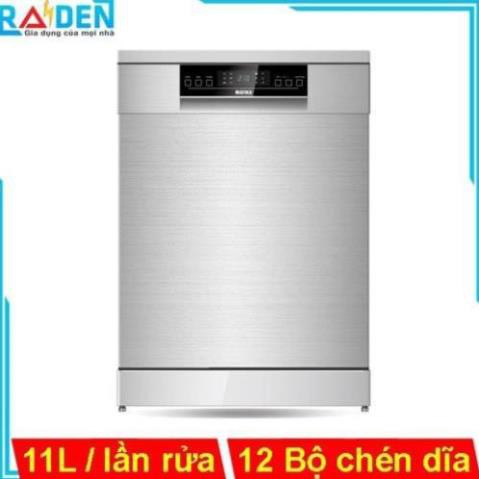 Máy rửa chén bát Matika DW0612 rửa được 12 bộ bát đĩa chuẩn châu Âu