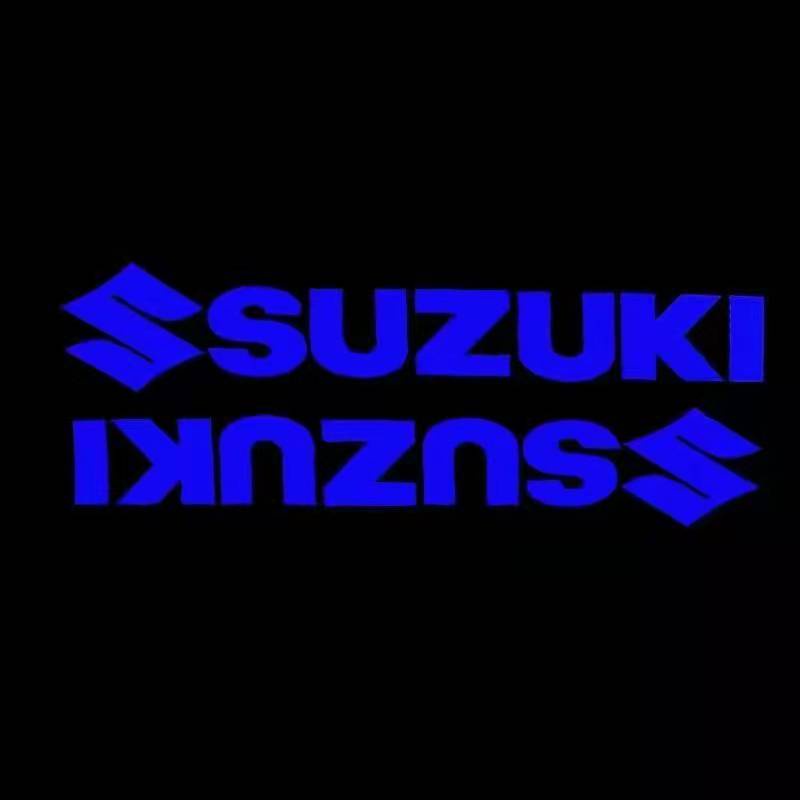 Miếng Dán Phản Quang In logo suzuki Nhiều Màu Sắc Chống Thấm Nước Trang Trí Xe Máy / Xe Đạp Điện