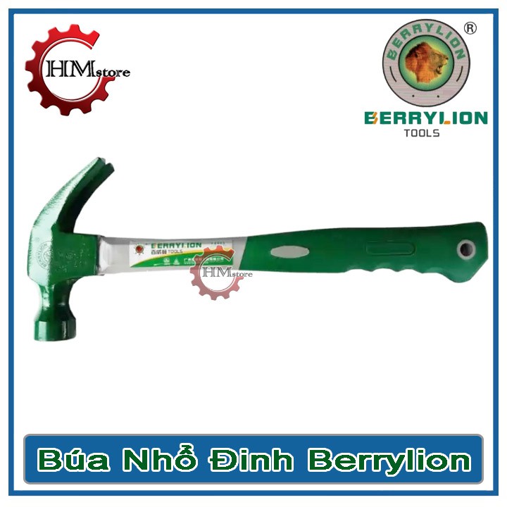 Búa cầm tay - Búa đóng đinh, nhổ đinh cán nhựa Berrylion 16oz - 8oz - 13oz