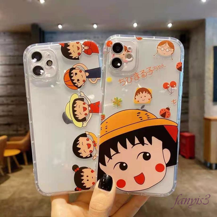 CHIBI ốp điện thoại Silicone In Hình Maruko Đáng Yêu Cho Iphone 12 11 Pro Max 12 Mini Se 2020 7 8 6s 6 Plus Xr X Xs Max