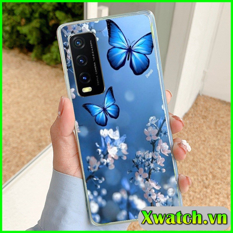 Ốp lưng silicon Samsung Galaxy M23 M33 M53 A04 A33 A13 A23 A03 S21 Fe A53 A02s A03s A12 A22 A14 M32 A02 M02 in hình Bướm