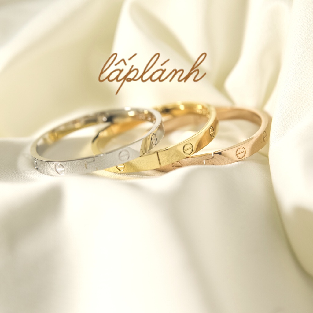 VÒNG LOVE MẪU UNISEX CÓ SIZE NAM NỮ - LOVE BANGLE