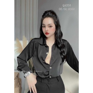 Sơ mi phi bóng tay dài - s6u