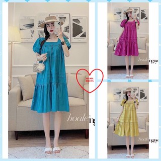 Đầm bầu công sở dự tiệc giá rẻ - váy bầu thiết kế đẹp kiểu dáng thời trang phù hợp dự tiệc - đi chơi