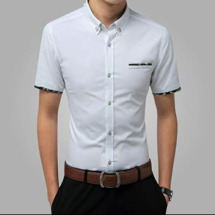 Áo sơ mi lướt sóng có nút vừa vặn 84RGK Jimmy Pdk - White 57EWV