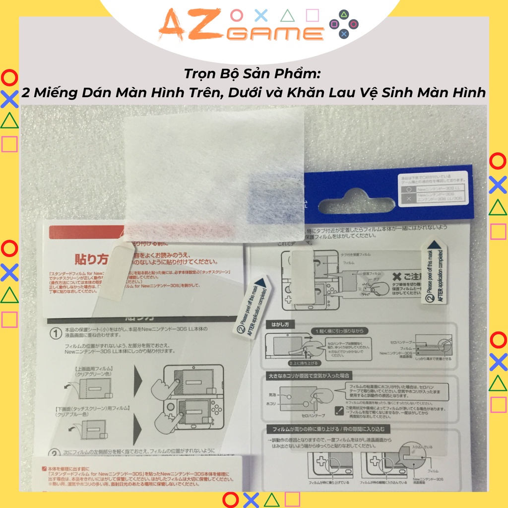 Dán màn hình cho New Nintendo 3DS XL/LL Cao Cấp Hori