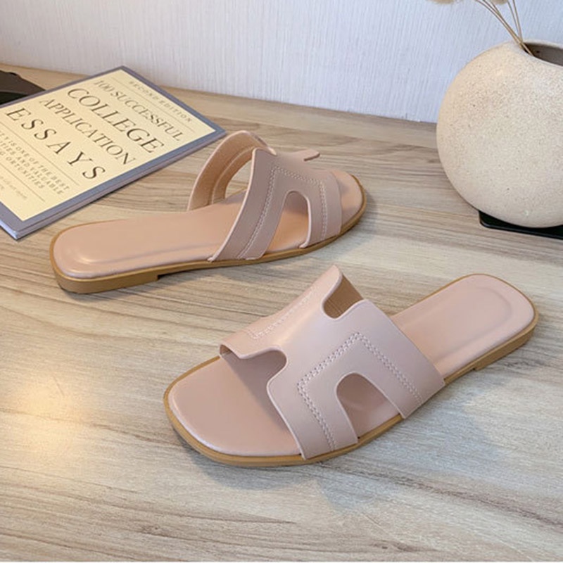 Dép IELGY đế bằng phong cách thời trang cho nữ