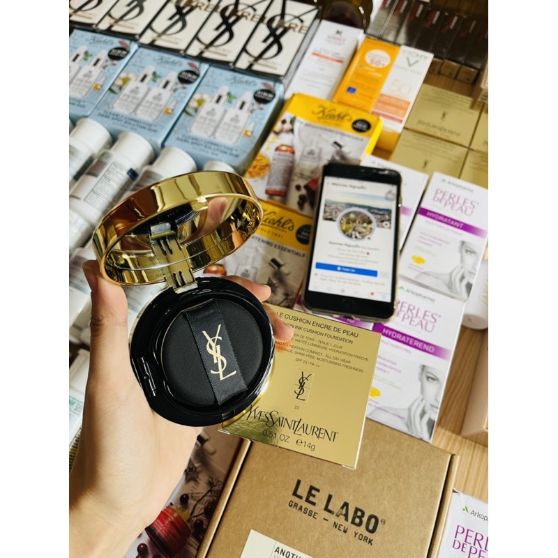 PHẤN NƯỚC CUSHION YSL TONE 10 FUSION INK LÕI