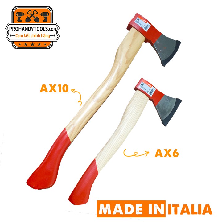 Rìu Chặt Củi AX10 Cứu Hộ, Phượt Rừng STIHL - Made in Italia