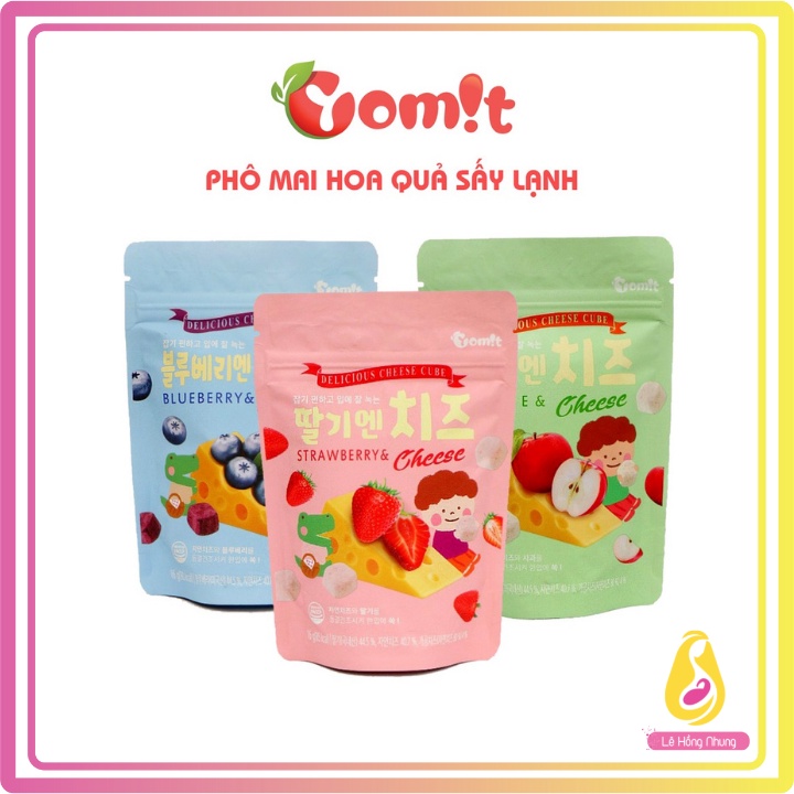 Phô mai sấy lạnh Yomit16g cho trẻ (Trên 6 tháng tuổi)