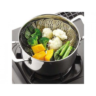 vỉ hấp inox cách thủy gấp gọn