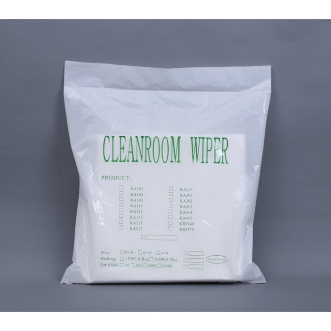 200 Khăn Lau Tiêu Chuẩn Không Bụi Cleanroom Wippers Cho Ngành Điện Thoại