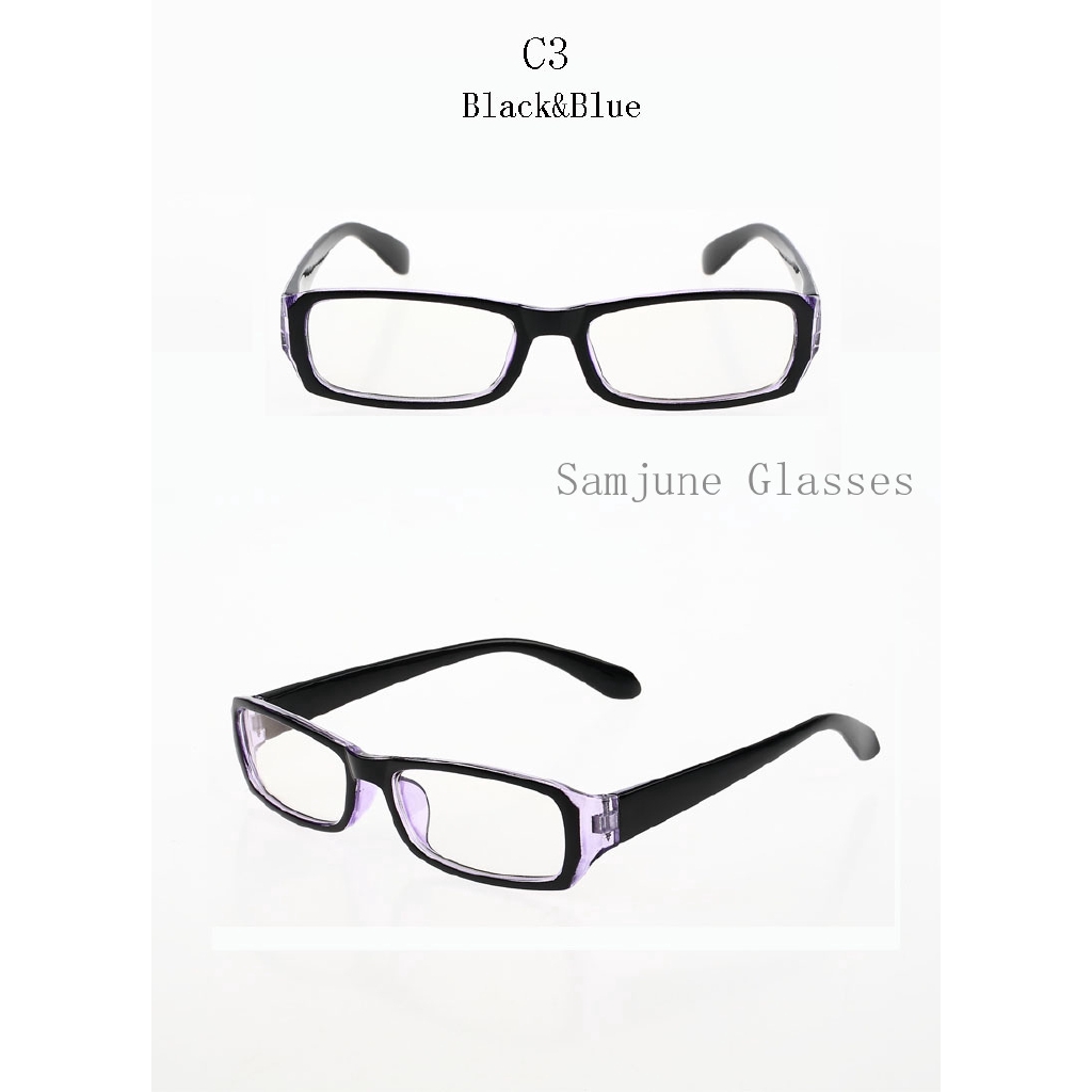 Mắt Kính  Samjune 21007 Chống Ánh Sáng Xanh Trong Suốt Dành Cho Nam Nữ