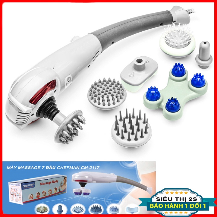 Máy massage cầm tay 7 đầu Magic King Massager