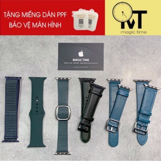 [TẶNG PPF BẢO VỆ MÀN HÌNH] Dây Apple Watch Pine Green Midnight Green Seri 5