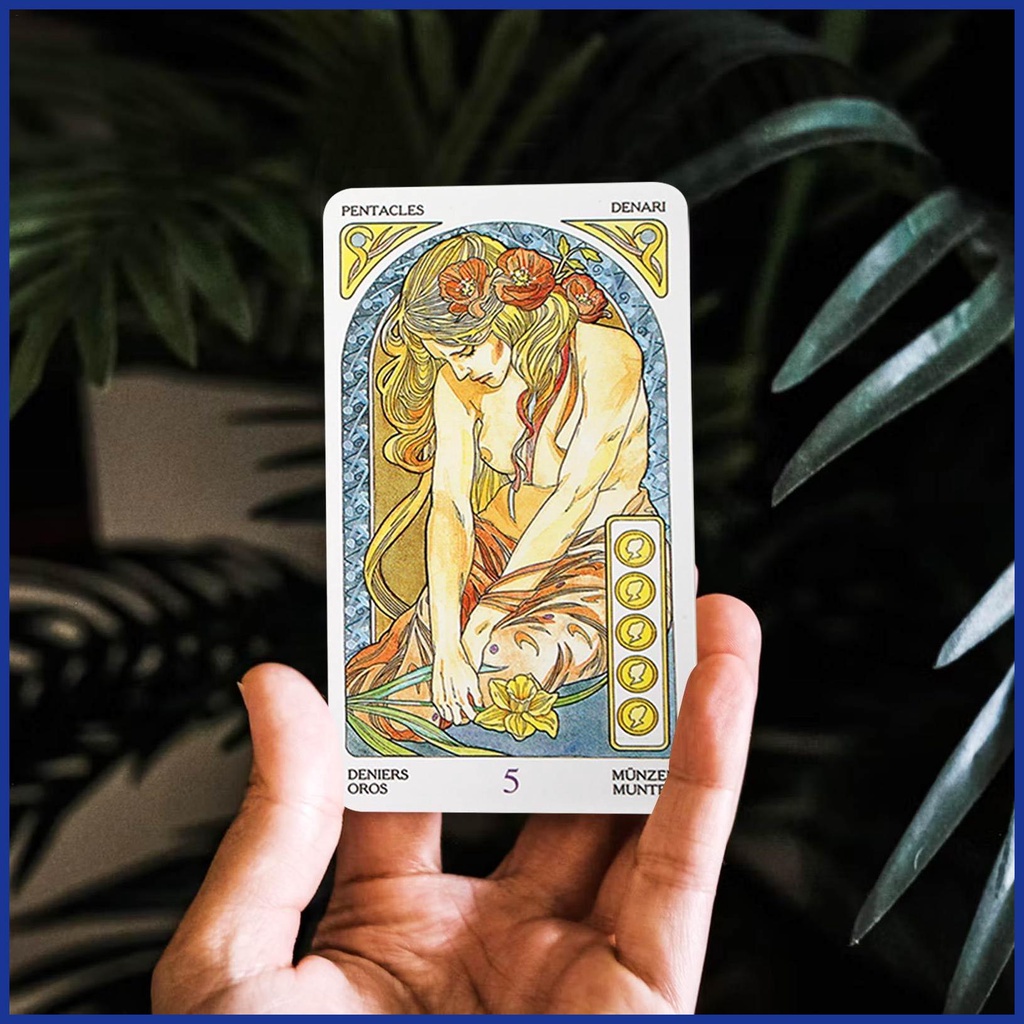 Bộ Bài Tarot Tiếng Anh Nouveau Cho Người Mới Bắt Đầu
