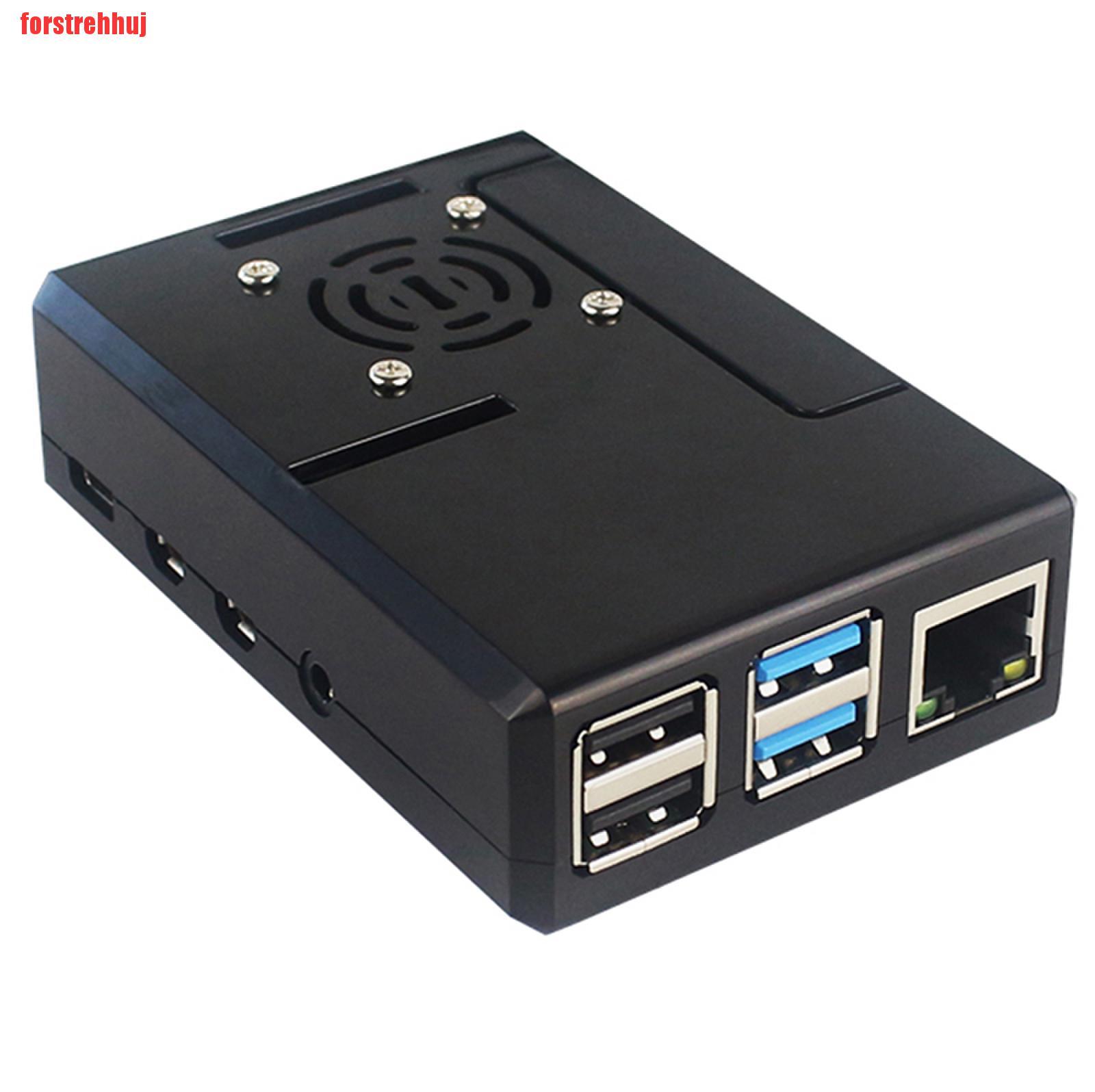 Hộp Đựng Kèm Quạt Tản Nhiệt Cho Raspberry Pi 4b Abs | BigBuy360 - bigbuy360.vn