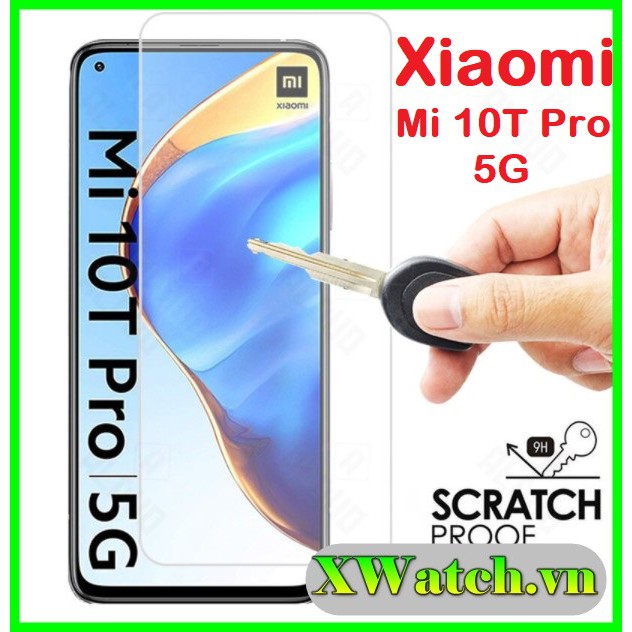 Mi 10T Pro 5G - Kính cường lực Xiaomi Mi 10T Pro 5G / K30S trong suốt