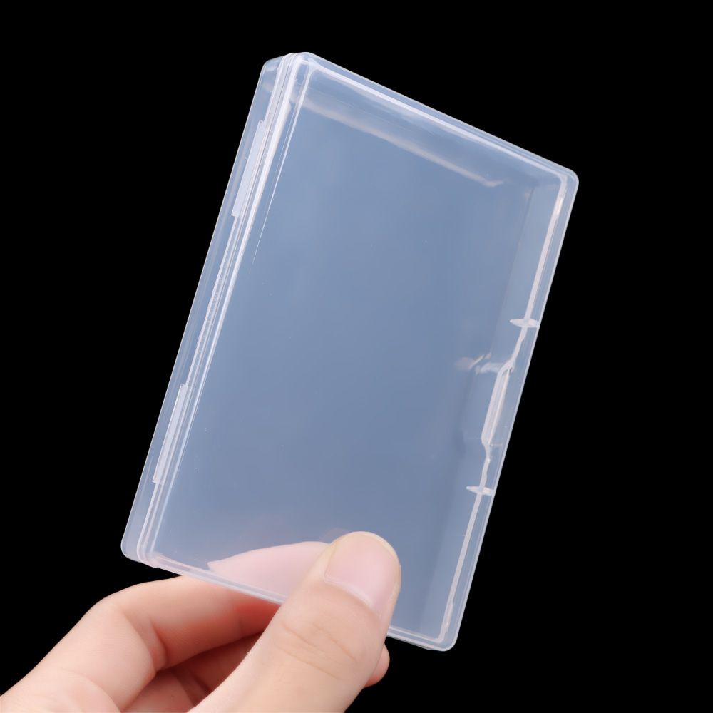 Hộp Đựng Thuốc/Trang Sức Bằng Nhựa Hình Vuông Trong Suốt 13 Kiểu