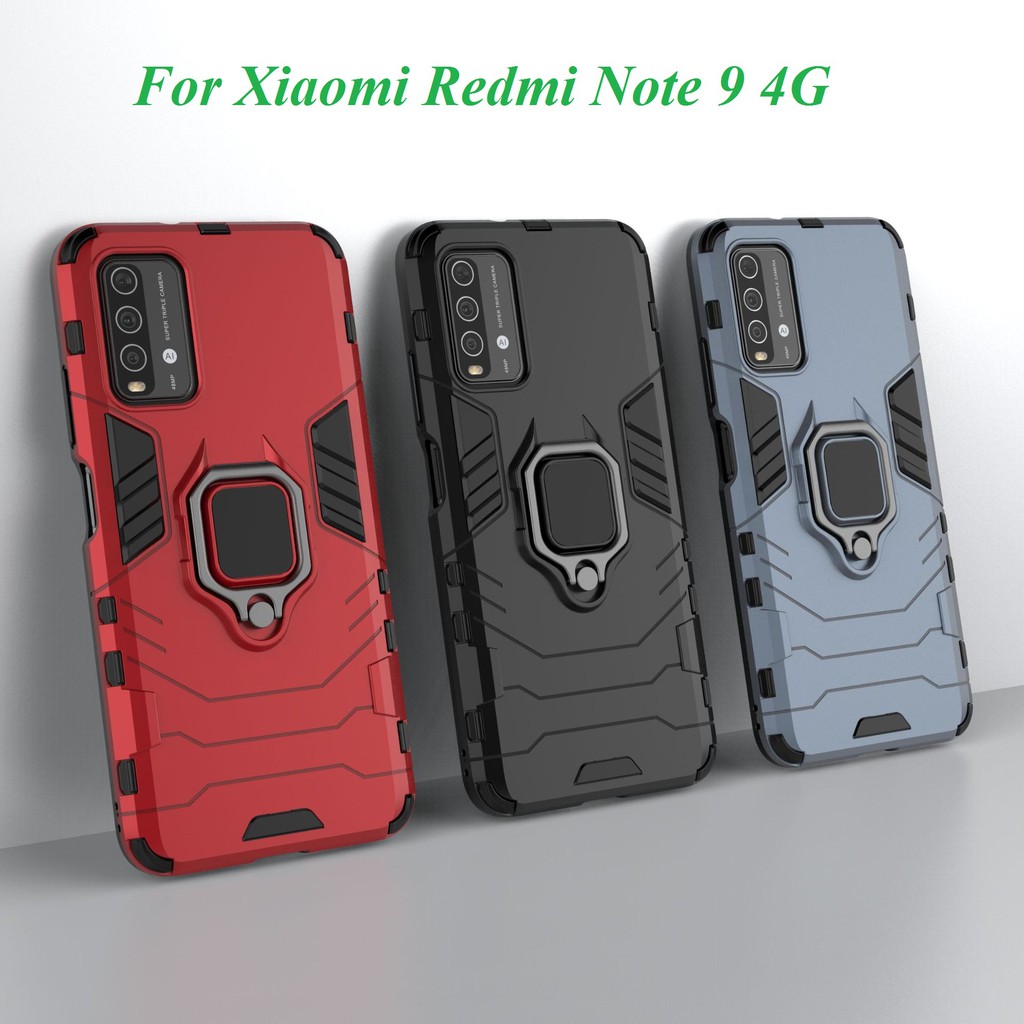 Ốp lưng Xiaomi Redmi 9T / Redmi Note 9 4G - Ốp lưng chống sốc Iron Man Iring Siêu bền