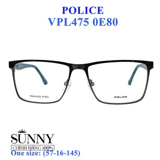 Gọng Kính Unisex Police VPL475