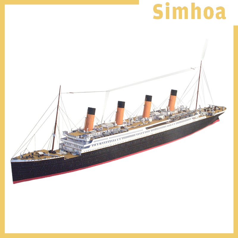 Mô hình tàu Titanic 3D bằng giấy tỷ lệ 1/400