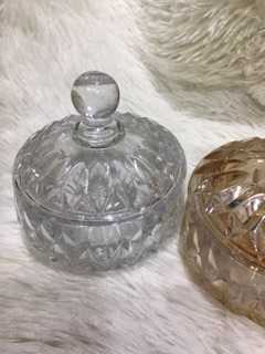 Thố đựng mứt thuỷ tinh