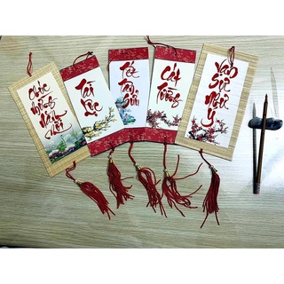 Liễn thư pháp viết tay - Liễn trang trí