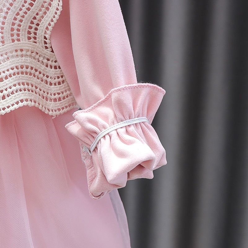 Đầm thời trang mùa xuân hàn quốc dành cho bé