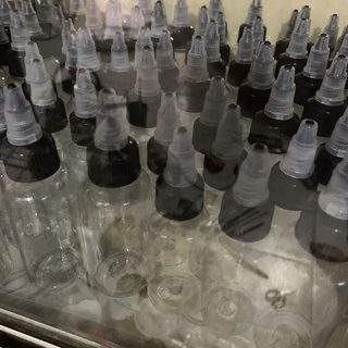 Chai nhựa đựng/chiết dung dịch/sơn dung tích 30ml/50ml - Bi lắc 3mm