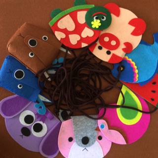 Túi handmade kèm tên cho bé