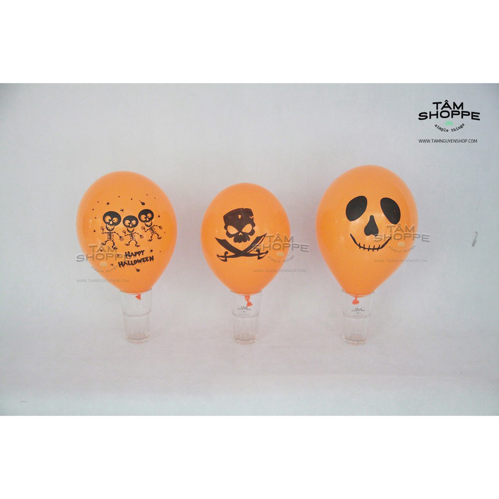 [DÀY ĐẸP] Set 3 bịch 5 cái bong bóng trang trí Halloween màu Cam