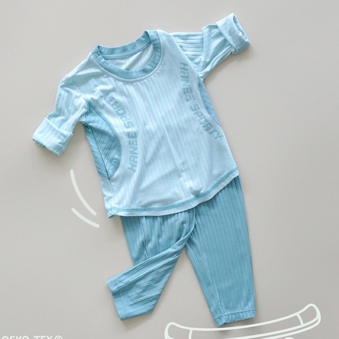 Bộ dài tay sợi tre Hrnee 6m - 4y