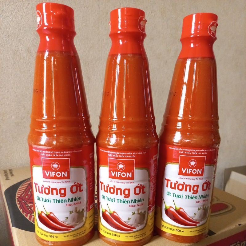 Tương Ớt Tươi Thiên Nhiên Vifon 500ml