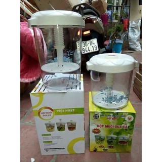 Hộp muối dưa cà có vỉ nén