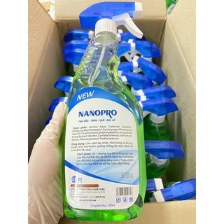 xịt kháng khuẩn hapicare+ nanopro